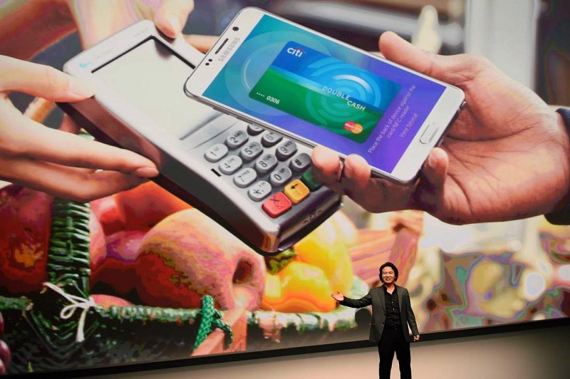 三星也在日前發表了Samsung Pay，成為另一大強勁競爭對手。