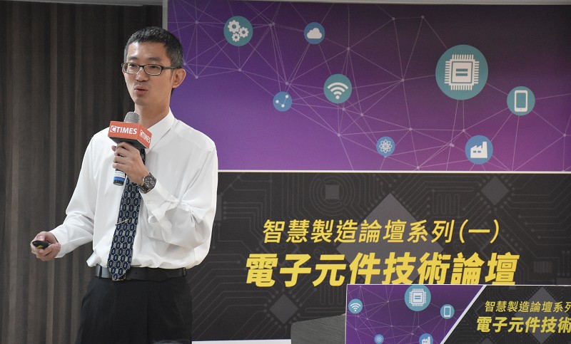 德州儀器嵌入式系統應用工程師經理王盈傑。(攝影╱葉奕緯)
