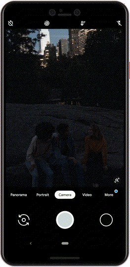 Pixel 3XL夜視模式