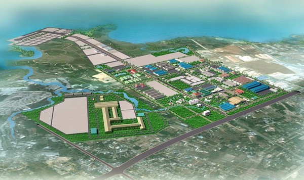 蘇孟宗指出，東南亞建廠要考量當地基礎建設之完整度。圖為越南福爾摩沙工業園區。（source: vfipsite）