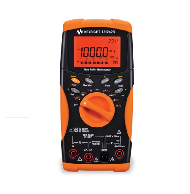 Keysight 的 U1240B 掌上型數位萬用表