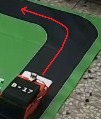 自走車行徑路線圖