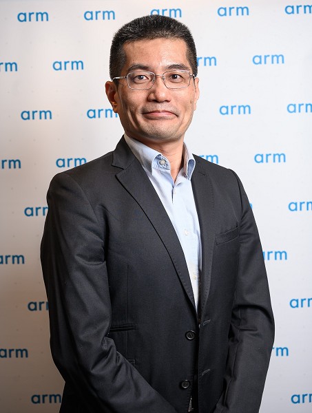 Arm 終端產品事業部市場策略總監蔡武男