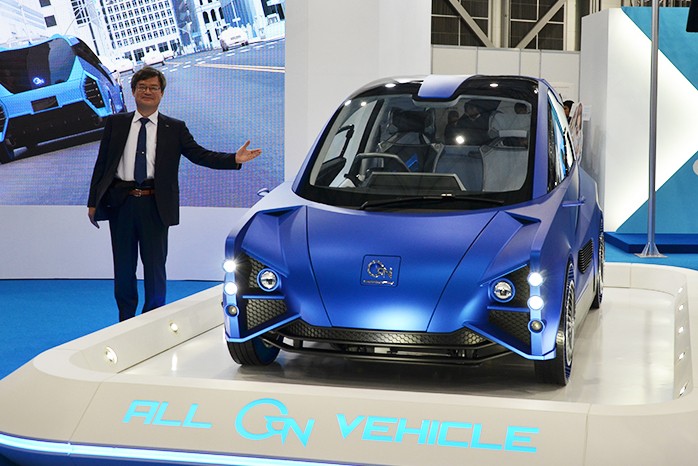 全氮化鎵車輛實現淨零碳排（Net Zero）目標。（Source：GaN Systems）