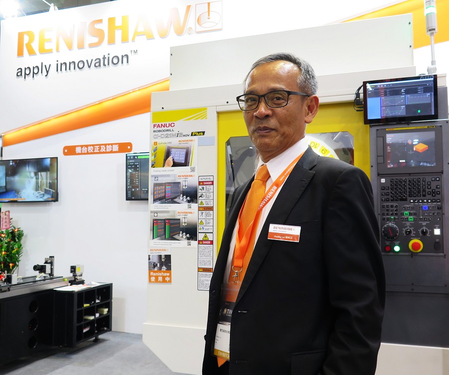 Renishaw台灣總經理賴時正（攝影：王岫晨）