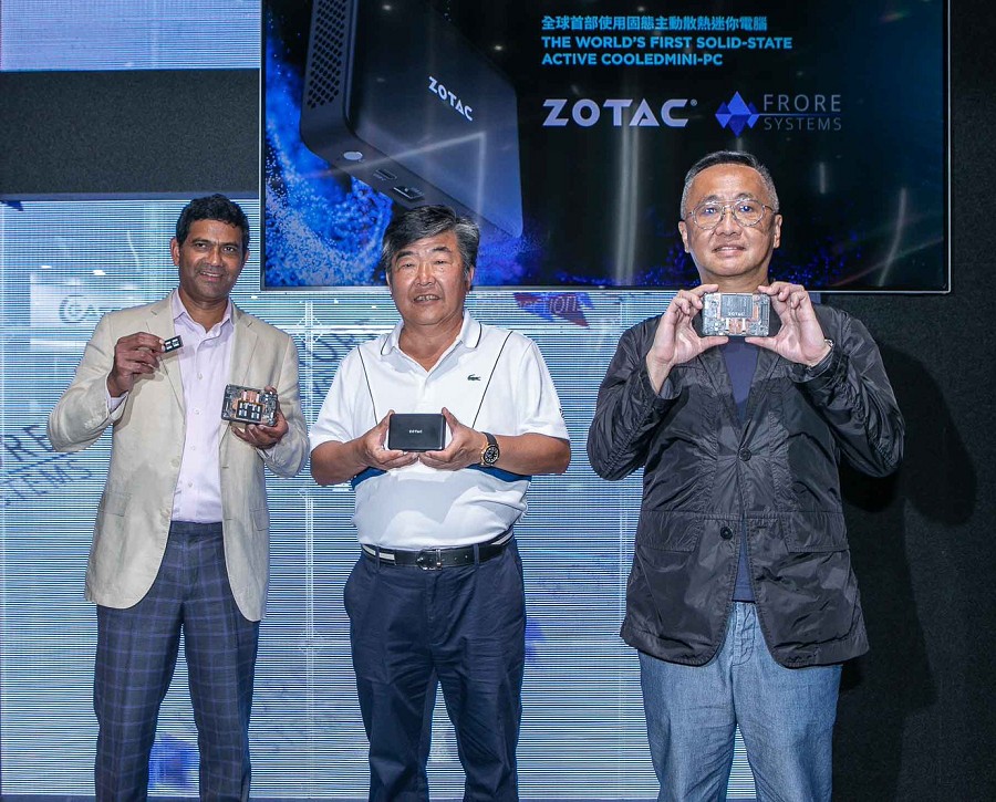 ZOTAC與Frore Systems共同發佈固態主動式散熱迷你電腦
