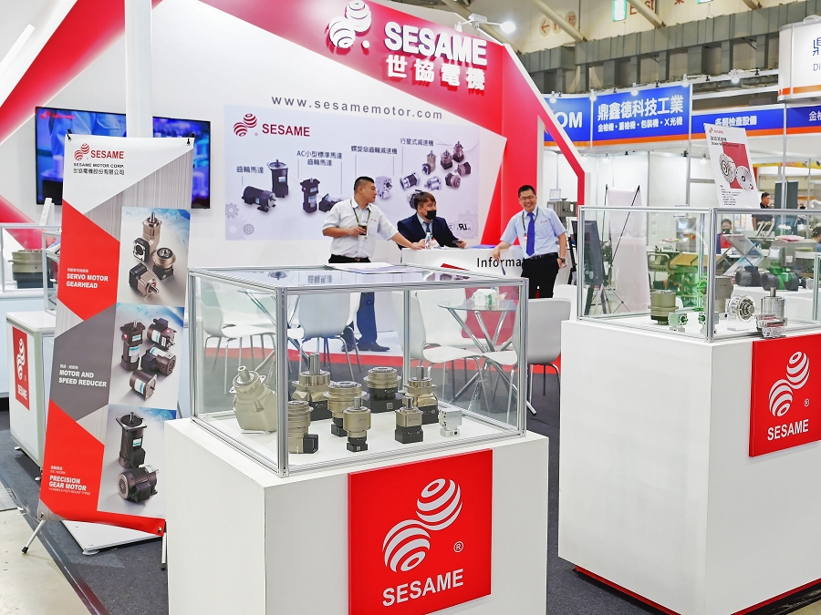 世協電機有超過30年以上專業馬達及減速機製造銷售經驗，選用最適切的德、日系先進齒輪加工機與量檢測設備等流程，可使得產品整體性能最佳化，提升關鍵零件自製能力。（攝影：陳念舜）