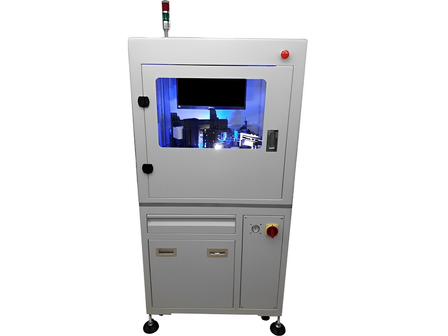 具有AI學習辨識能力的轉盤型檢查機。（source：晟格科技）