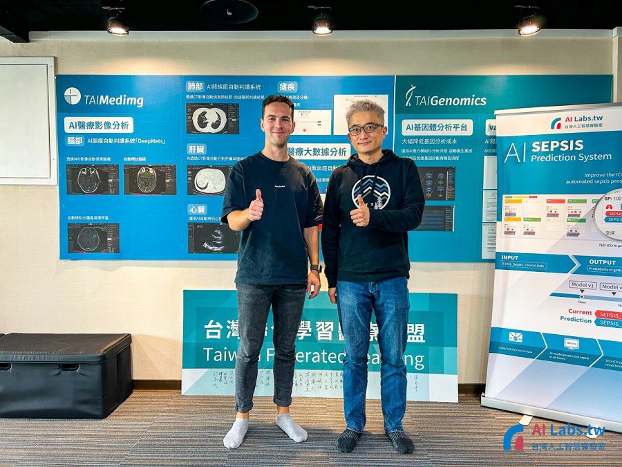 台灣人工智慧實驗室與台灣微軟共同推動精準醫療解決方案。(source：Taiwan AI Labs)