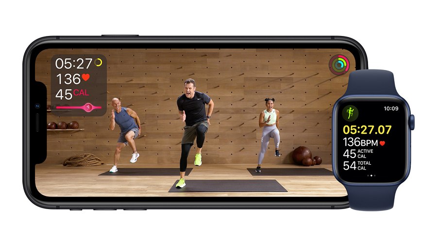 Apple Fitness+為使用者提供專業的健身指導與訓練計畫。（source：Apple）