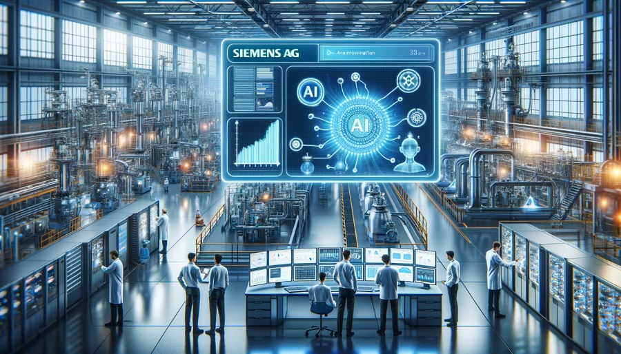 工業4.0主要推手Siemens公司展示工程團隊如何透過自然語言輸入，由生成式AI加速自動產生PLC程式碼，進而協助軟體開發人員和自動化工程師。（source：media.licdn.com）