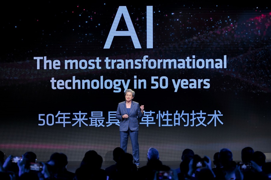 AMD執行長蘇姿丰博士認為AI是50年來最具革命性技術