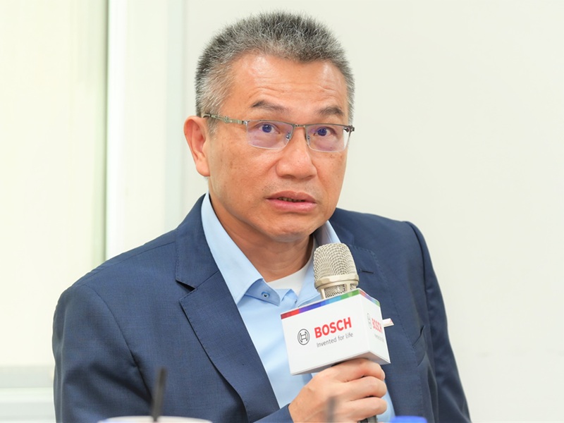 台灣博世力士樂公司總經理陳俊隆(攝影:陳念舜)