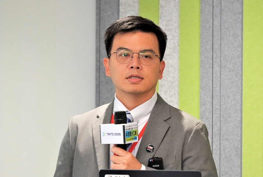 華新麗華不銹鋼事業群技術處長黃致穎。