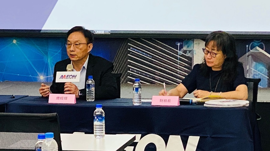 研揚科技在法說會對第二季及下半年營運展望審慎樂觀。