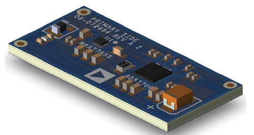 採用單極性電源的最終解決方案的3D效果圖