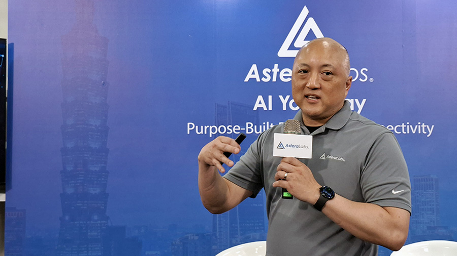 Astera Labs計算連接事業群資深副總裁兼總經理Thad Omura