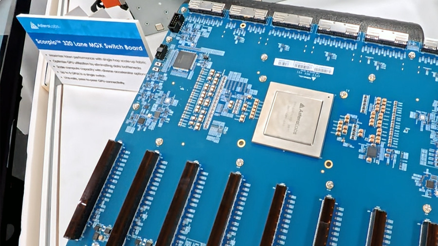 Astera Labs Scorpio P系列提供最高320通道的選擇。