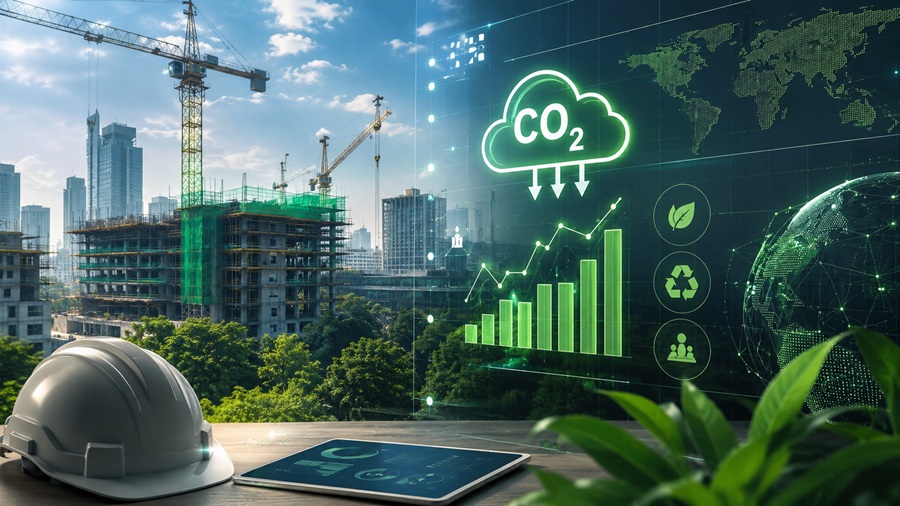 昕力資訊 GreenSwift 智慧碳管理平台協助和鼎隆建築打造永續競爭力。