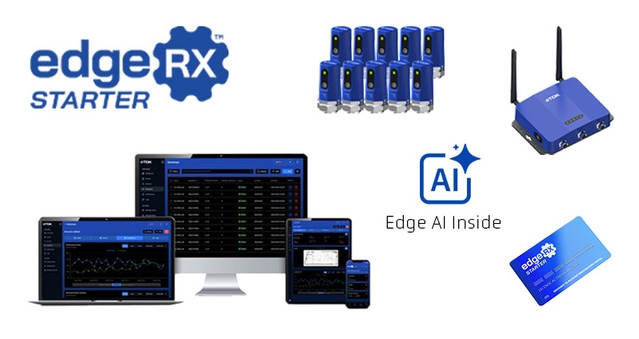 TDK SensEI 新推出的 edgeRX Starter 預測性維護解決方案即日起可在 DigiKey 訂購