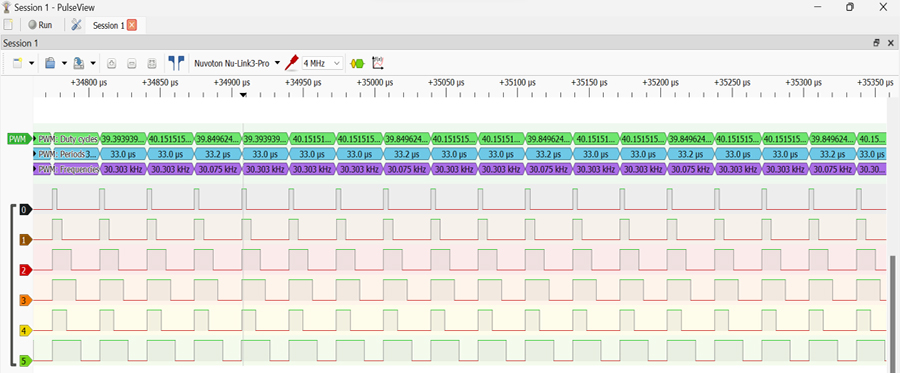 The standout feature of the Nu-Link3-Pro is its built-in logic analysis function.